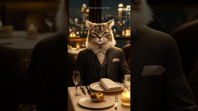 POV: he booked the fanciest table… and she still hasn’t arrived 🕯️🐈
