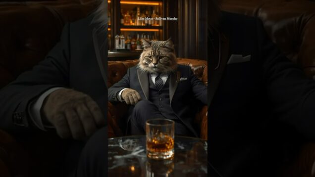 Friday Looks Better Like This 🥃🐱