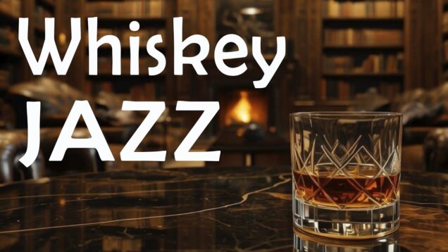 Whiskey Lounge Jazz 🔥 Warm Fireplace Music for Relaxing Nights & Slow Conversations 🥃